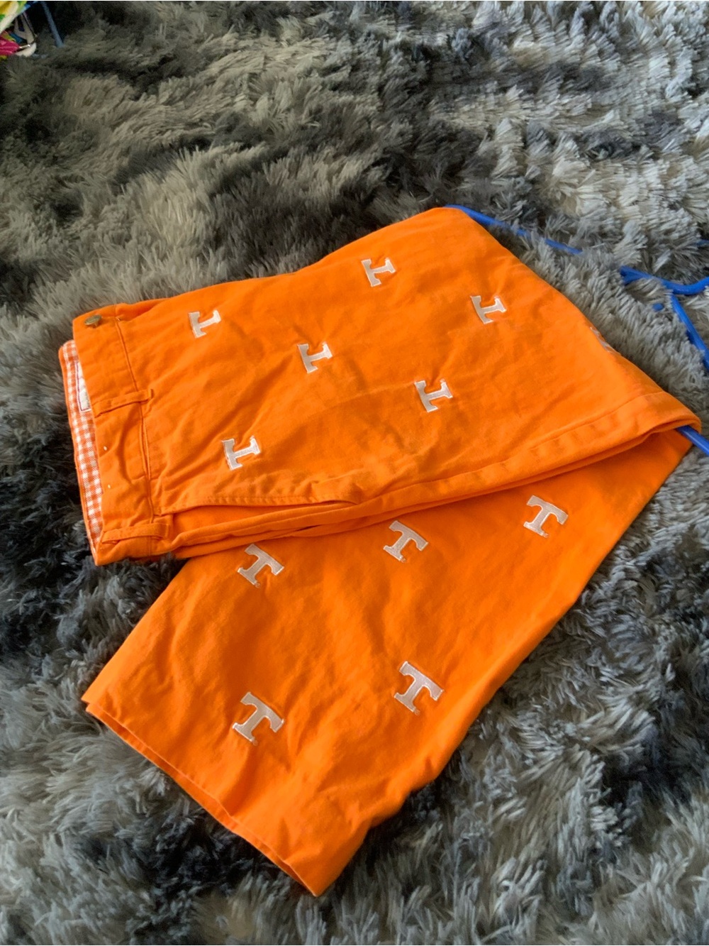 Men's Tennessee Orange Embroidered Cotton Pants